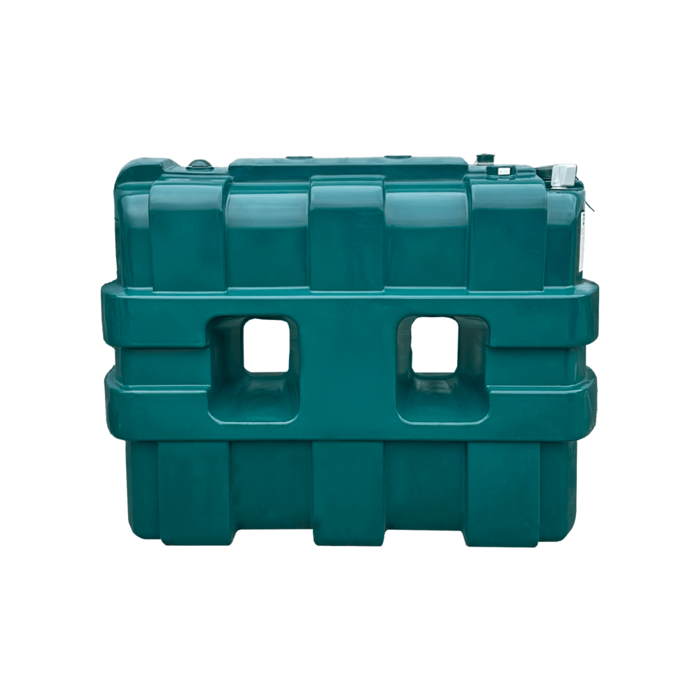 1200 Litre Slimline Plastic Single Skinned Oil Tank - Centurion