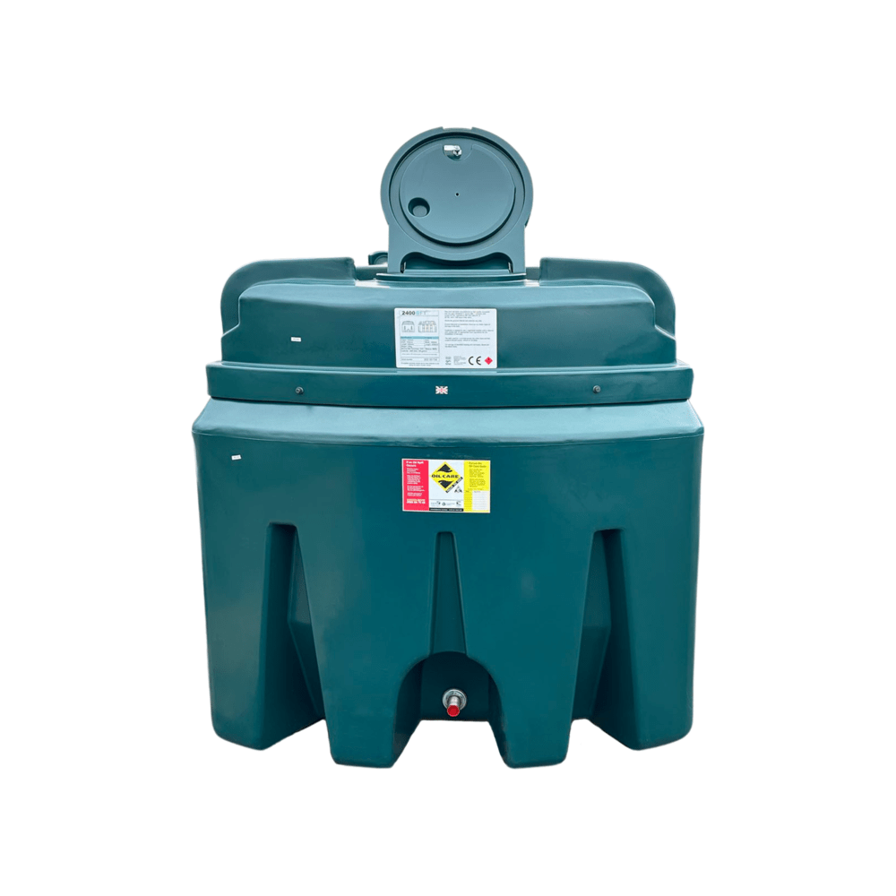 2400 Litre Plastic Bunded Oil Tank