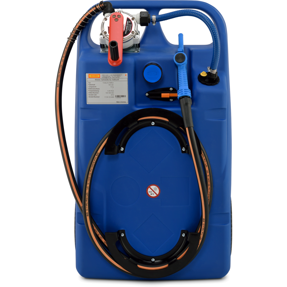 100 Litre AdBlue Trolley with Crank Pump