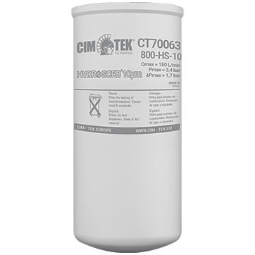 Cim-Tek CT70063 Water & Particle Element - 10 Micron