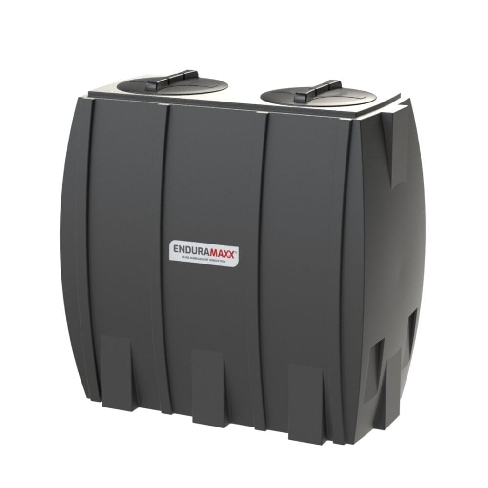 1000 Litre Rectangular Slimline Tank - 2 Lids