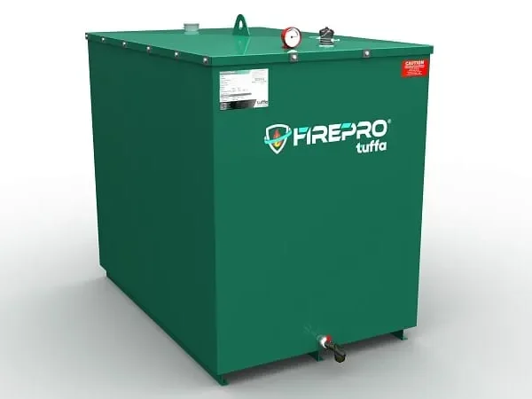 2300 Litre Steel Bunded Fire Protected Tuffa Oil Tank