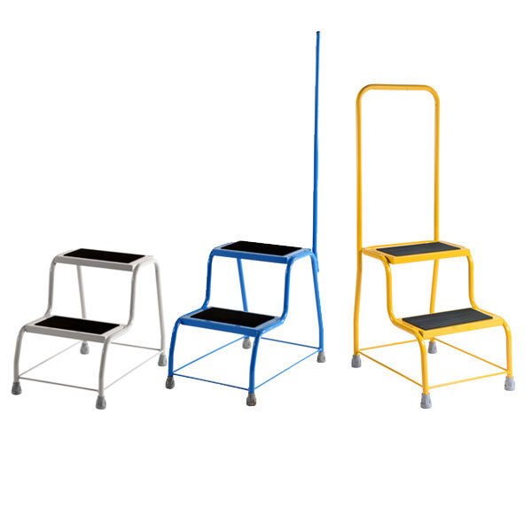 Robust Coloured Portable Step