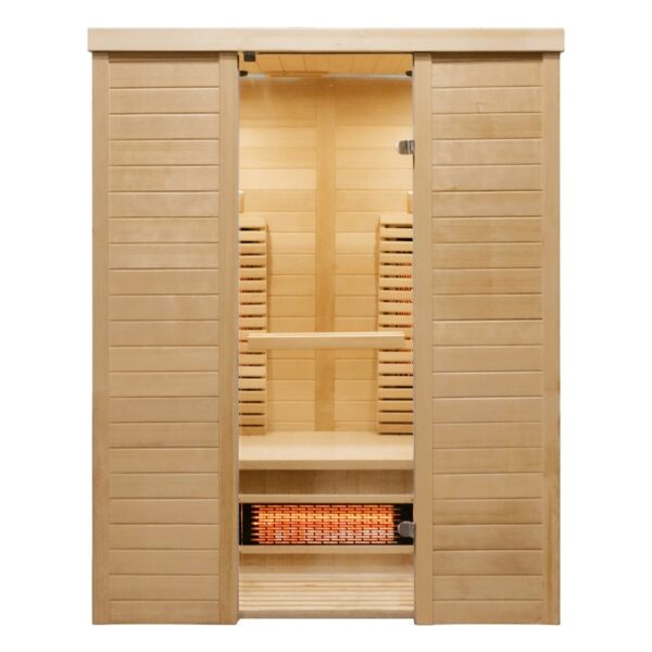 Double 2 Person Combination Bio Indoor Sauna