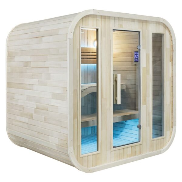 2-4 Person Outdoor Square Sauna