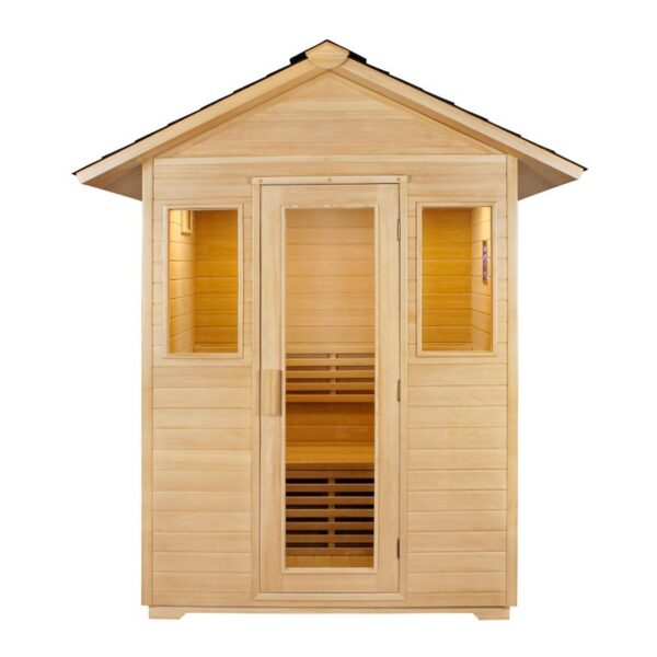 3 Person Traditional Outdoor Sauna Room