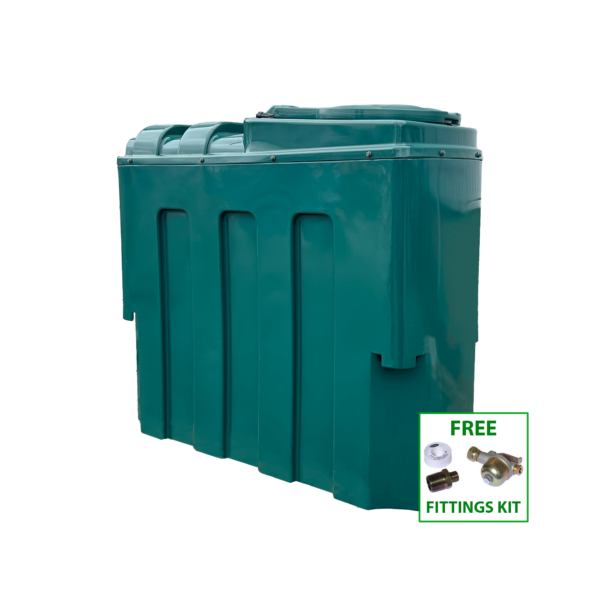 650 Litre Slimline Plastic Bunded Oil Tank - Centurion Oil Tank