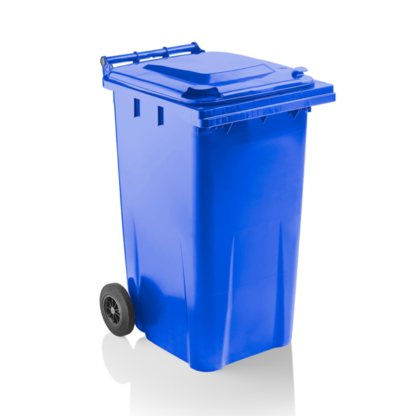 240 Litre Wheelie Bin - Blue