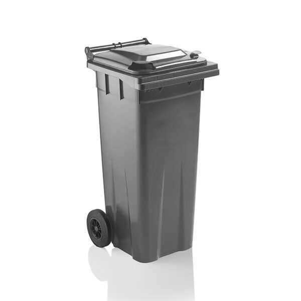 140 Litre Wheelie Bin - Grey