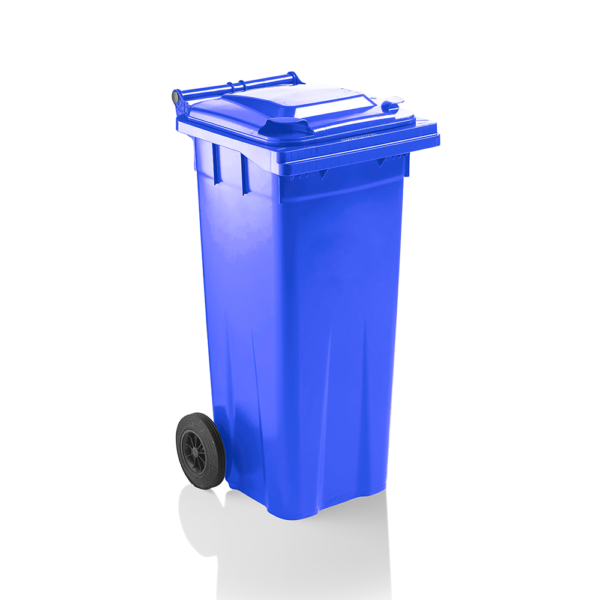 140 Litre Wheelie Bin - Blue